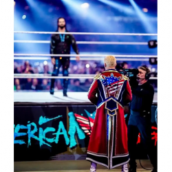 Cody Rhodes Military Red Coat